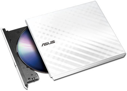 Asus DVD/CD writer SDRW-08D2S-U, white