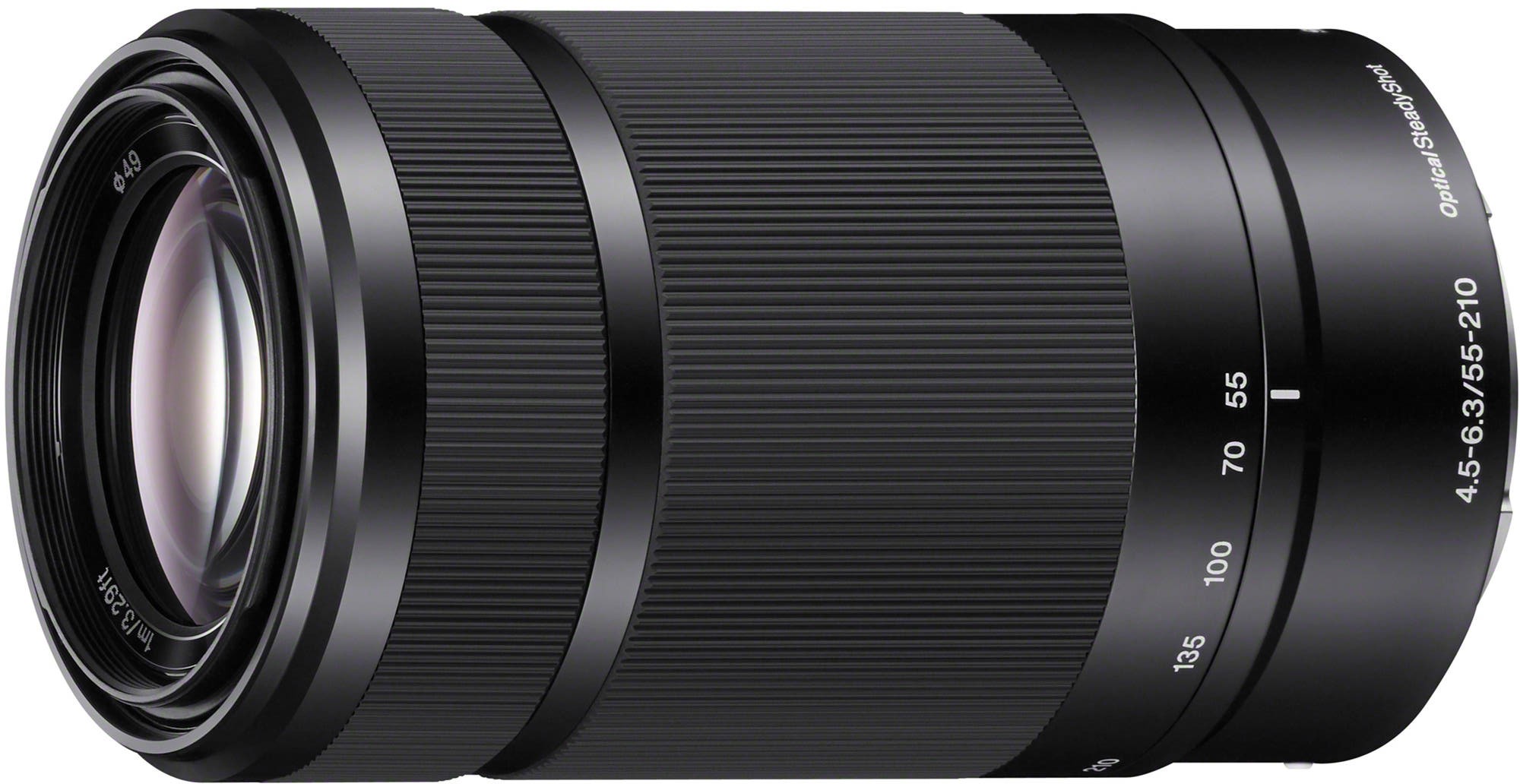 Sony E 55-210mm f/4.5-6.3 OSS, black