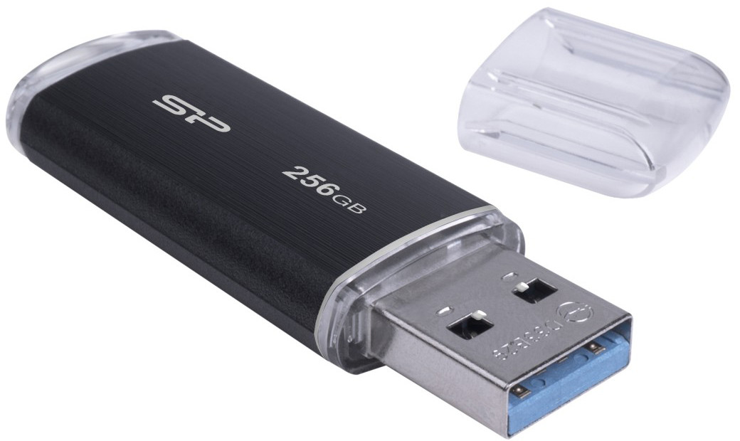 SILICON POWER Blaze B02 Pendrive USB flash drive 256 GB USB Type-A 3.2 Gen 1 (SP256GBUF3B02V1K) Black - Image 3