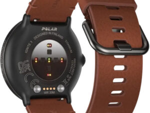 Polar Ignite 3 Titanium brązowy skórzany M/L