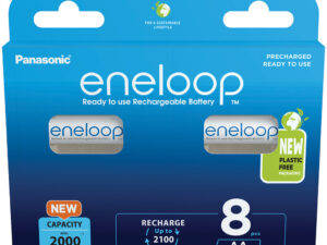 Panasonic | ENELOOP BK-3MCDE/8BE | AA | 2000 mAh | 8 pc(s)