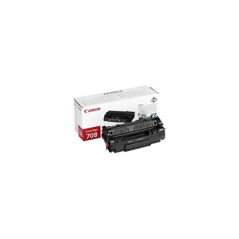 Toner Original Canon Black, CRG-708, pentru LBP-3300|LBP-3360, 2.5K, (timbru verde 1.2 lei) , "CR0266B002AA"