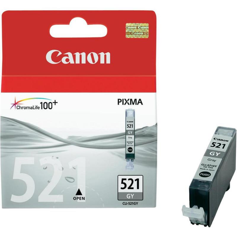 Tint CANON 1LB CLI-521G ink cartridge grey standard capacity 9ml 1.370 pages 1-pack
