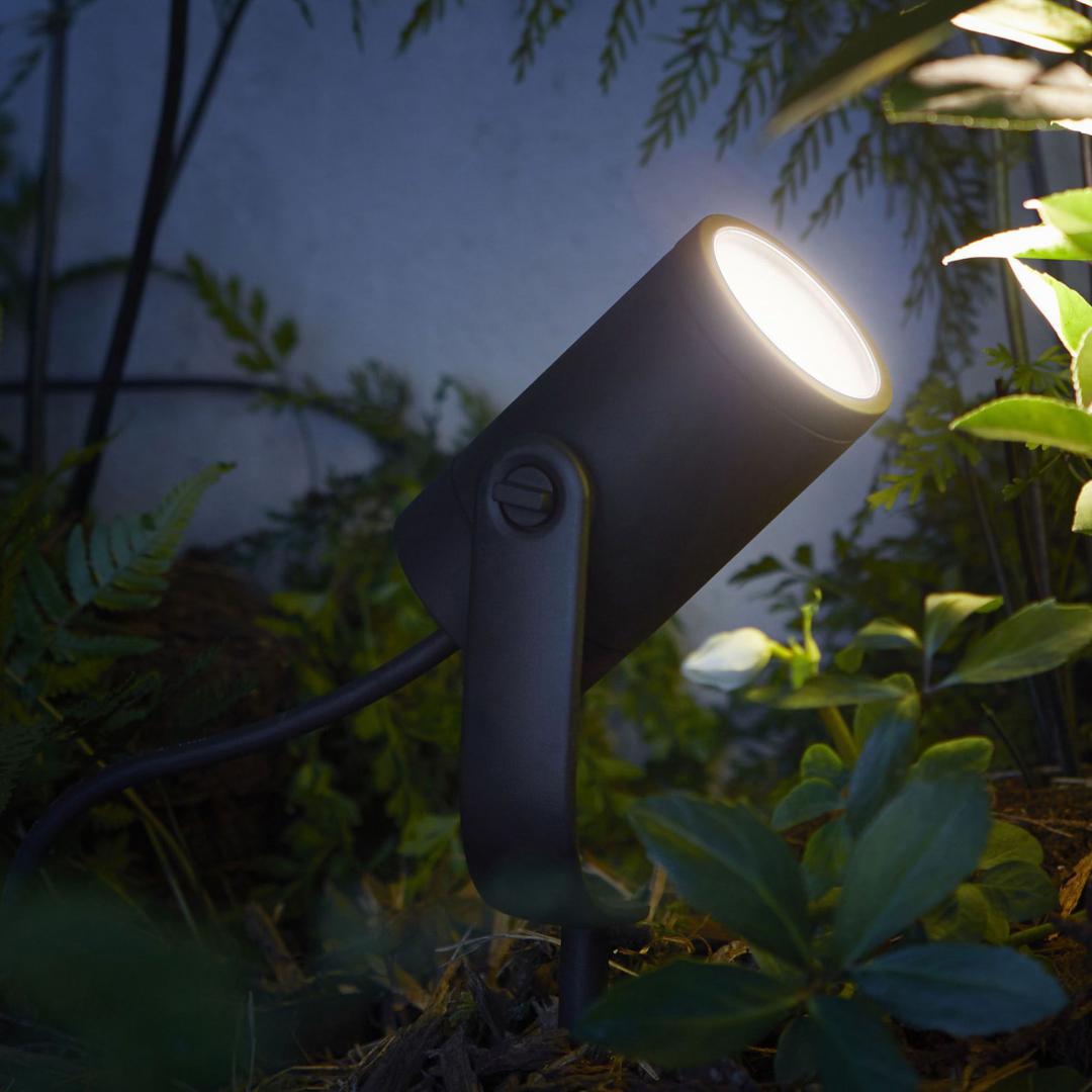 Philips Hue WCA Lily Outdoor Spot Light Base 24V | 8 W | 2200-6500 BBL CCT range - Image 2