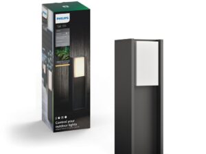 Philips Hue Turaco Outdoor Pedestal Lantern | E27 | 9 W | Warm white