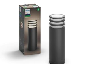 Philips Hue Lucca Outdoor Pedestal Lantern | E27 | 9 W | Warm white
