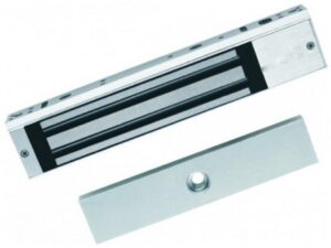 ELECTROMAGNET de forta HONEYWELL, max 280 kg, 12V, 340mA, "DS-K4H258S" (timbru verde 0.8 lei)