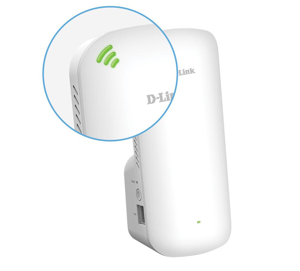 D-Link DAP-X1860 - Wi-Fi extender - 1GbE - Wi-Fi 6 - 2.4 GHz, 5 GHz z�pustn�