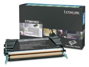 Lexmark Toner hte capa LRP C73x/X73x black 12K