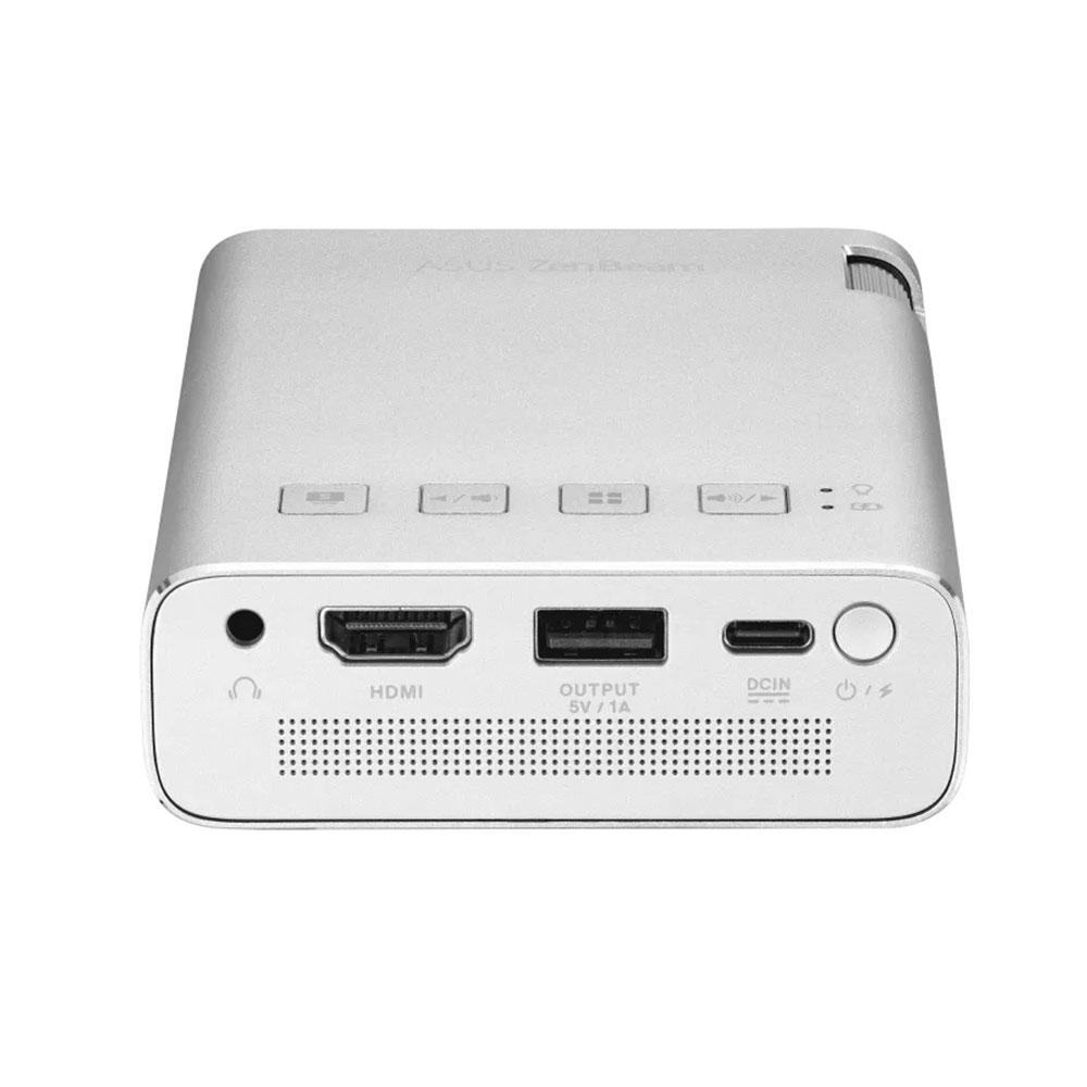 ASUS ZenBeam E1R | 854x480 DLP 200LED Lumen | 1,2:1 | Silver - Image 2