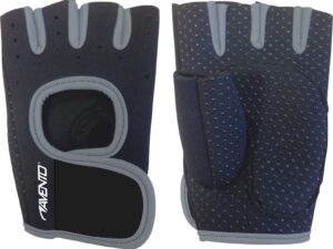 Fitness Gloves AVENTO 42AA S/M Black/grey
