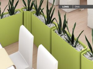 Plant Pot CORNER 39cm x 39cm x h78, beton