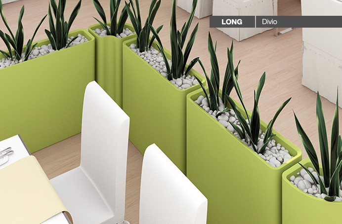 Plant Pot CORNER 39cm x 39cm x h78, beton
