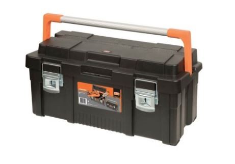 Plastic tool box PTB65 650X300X295mm 42L metallic latches - Image 2