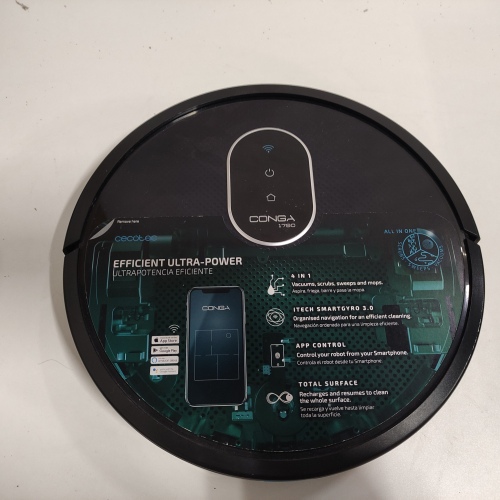 Ecost Customer Return, Cecotec Conga 1790 Vital. iTech SmartGyro Technology, 2100 Pa, App with Card, - Image 5