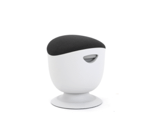 Up Up Seul ergonomic balance stool White, D48 Black(DG) fabric
