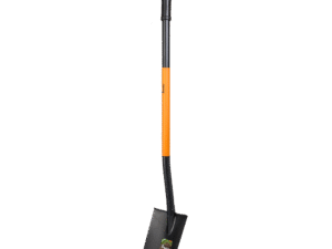 Sharp spade with hardened head made of boron steel