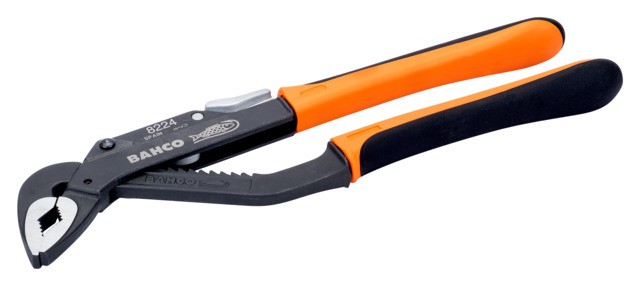 Slip joint pliers Bahco, quick adjust 210mm, max 37mm