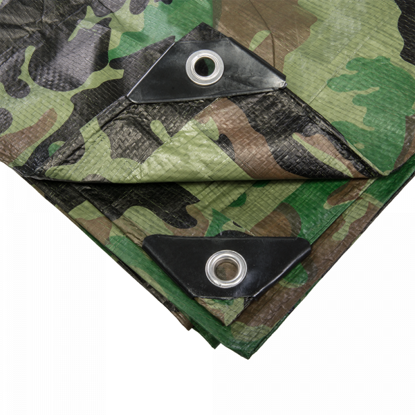 Tarpaulin CAMOforest 5 x 8m 90g/m² - Image 3