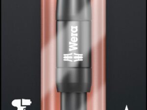 Wera 897/4 Impaktor 1/4" bit holder with magnet and retaining ring, 75mm